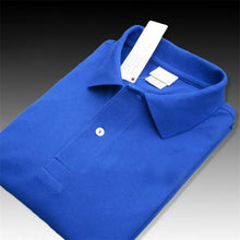 Load image into Gallery viewer, 2019 Summer Brand Short Sleeve Polo Shirt Male Casual 100% Cotton Turn-down Collar Crocodile Breathable Polos Shirts Tops Teees