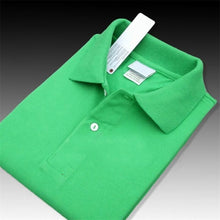 Load image into Gallery viewer, 2019 Summer Brand Short Sleeve Polo Shirt Male Casual 100% Cotton Turn-down Collar Crocodile Breathable Polos Shirts Tops Teees