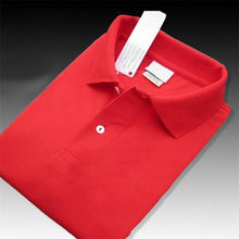 Load image into Gallery viewer, 2019 Summer Brand Short Sleeve Polo Shirt Male Casual 100% Cotton Turn-down Collar Crocodile Breathable Polos Shirts Tops Teees