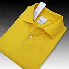 Load image into Gallery viewer, 2019 Summer Brand Short Sleeve Polo Shirt Male Casual 100% Cotton Turn-down Collar Crocodile Breathable Polos Shirts Tops Teees