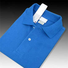 Load image into Gallery viewer, 2019 Summer Brand Short Sleeve Polo Shirt Male Casual 100% Cotton Turn-down Collar Crocodile Breathable Polos Shirts Tops Teees