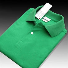 Load image into Gallery viewer, 2019 Summer Brand Short Sleeve Polo Shirt Male Casual 100% Cotton Turn-down Collar Crocodile Breathable Polos Shirts Tops Teees