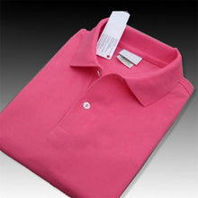 Load image into Gallery viewer, 2019 Summer Brand Short Sleeve Polo Shirt Male Casual 100% Cotton Turn-down Collar Crocodile Breathable Polos Shirts Tops Teees