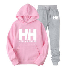 Load image into Gallery viewer, 2019 Fashion Boutique Helly Hansen Print Sweatshirt + Trousers Tracksuit Men Hip Hop Autumn Men Brand Clothes Hoodies+Pants Sets