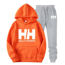 Load image into Gallery viewer, 2019 Fashion Boutique Helly Hansen Print Sweatshirt + Trousers Tracksuit Men Hip Hop Autumn Men Brand Clothes Hoodies+Pants Sets
